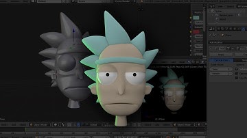 Blender build - Rick Sanchez - Download (free to use)