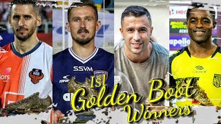 Indian Super League Golden Boot Winners ⚽