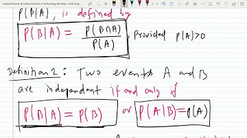 Conditional Probability | Independent events  | Multiplication rule of Probability | SOA UNIVERSITY