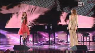 Video thumbnail of "Nathalie feat. L'aura - Vivo sospesa - Sanremo 2011"