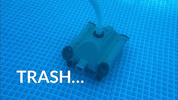 INTEX Above Ground Pool Cleaner PROBLEMS…. Don’t buy this… Review