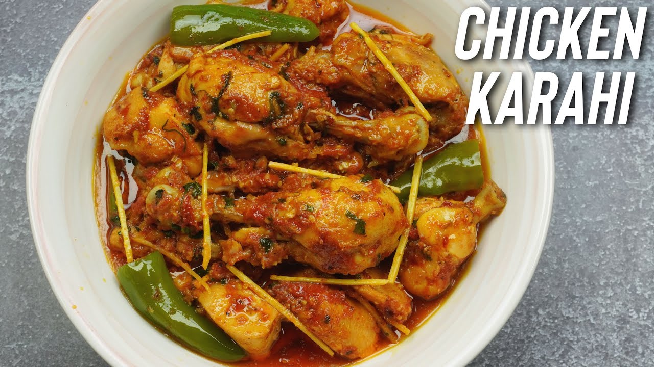 Easy Karahi Chicken Recipe - YouTube