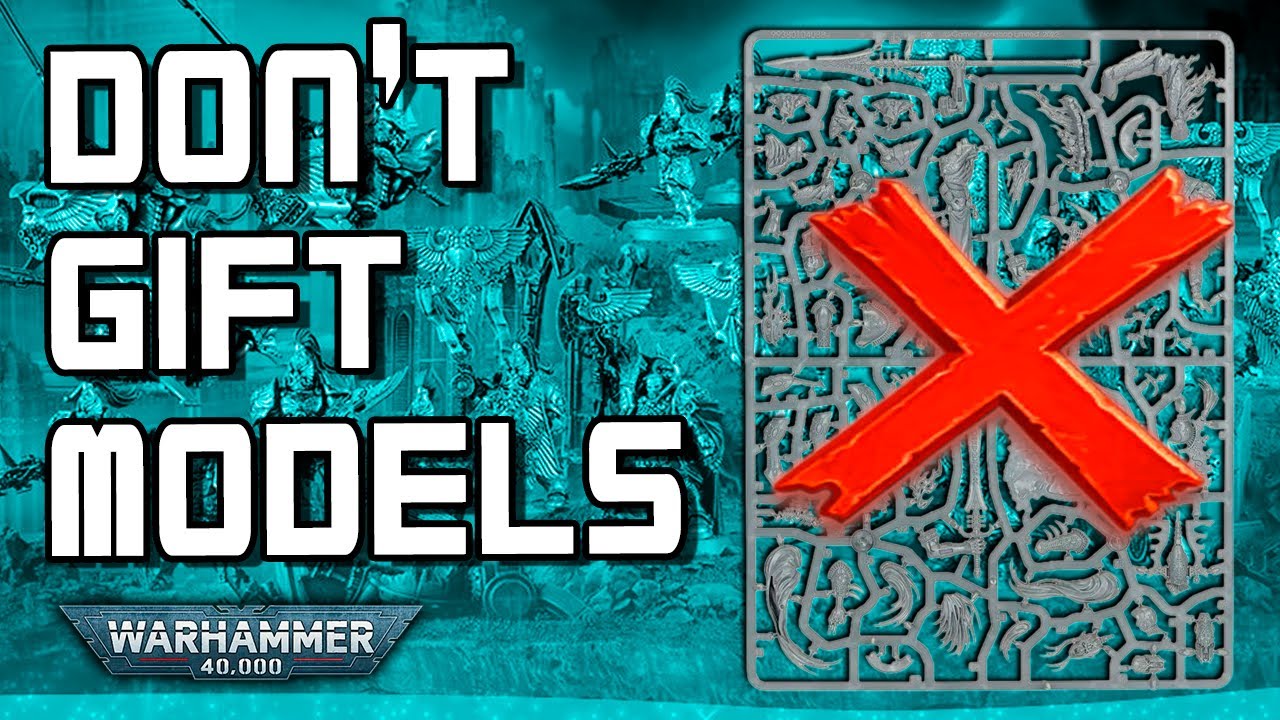 Gift Ideas for a Warhammer Player - NOT MORE MODELS! 