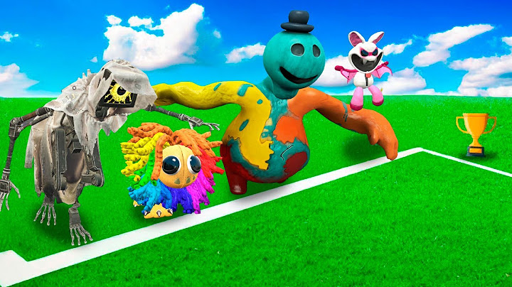 ¿QUIÉN ES EL MÁS RAPIDO DE POPPY PLAYTIME CHAPTER 4? (Garry's Mod)