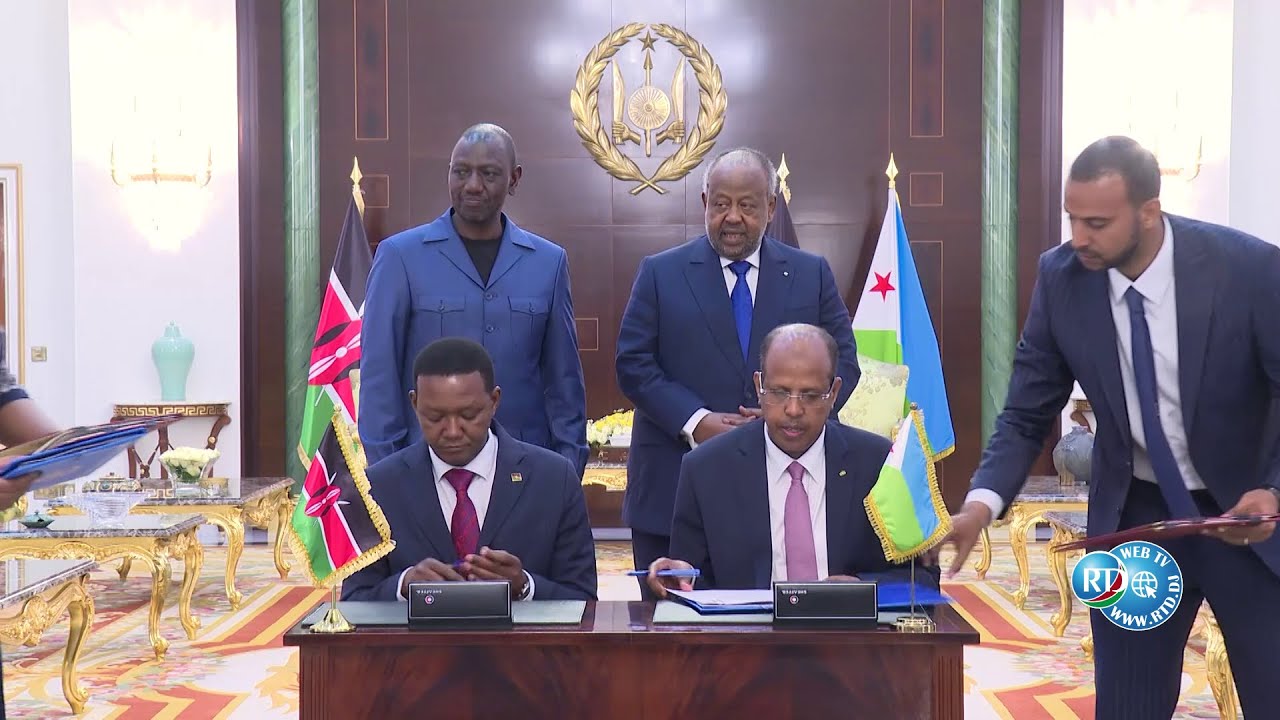 Djibouti/Kenya : signature d'accords.