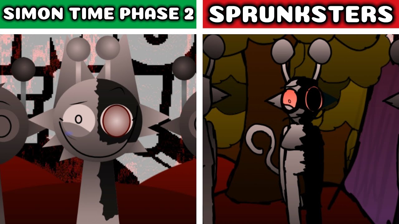Incredibox Sprunki Simon Time Phase 2 — Original vs Sprunksters: Which One Wins?