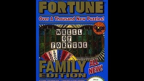NES Wheel of Fortune Family Edition 3rd Run Game #1