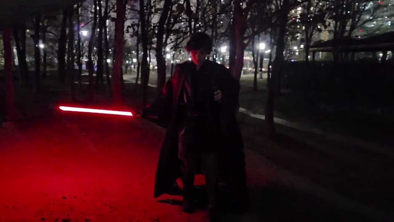 17시에 번개 촬영 콜? 즉흥적으로 찍어본 아나킨 스카이워커 코스프레 시네마틱