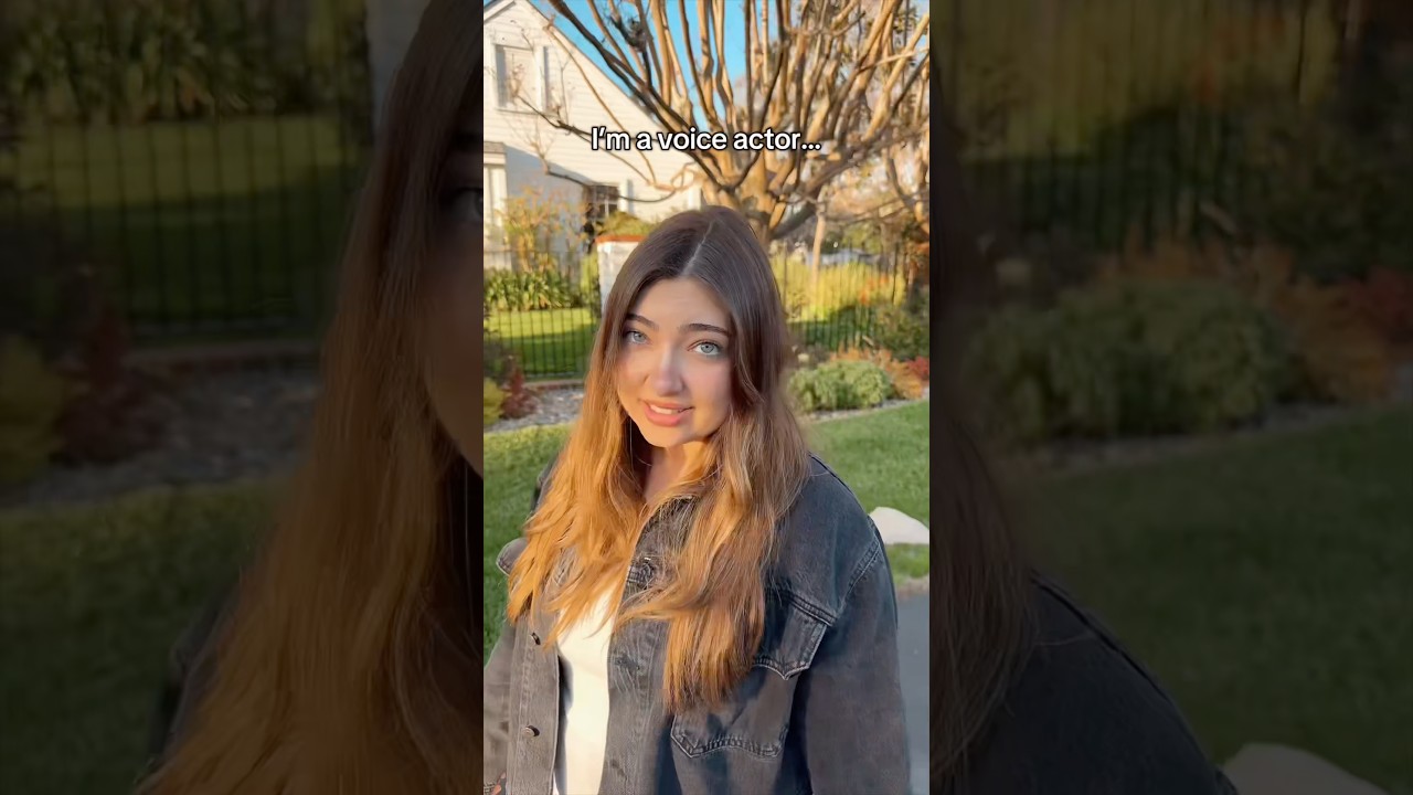 i’m a voice actor!