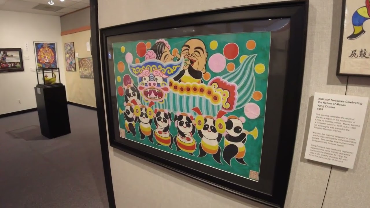 Global Village Museum FOLK ART EXHIBITIONS part3 CHINESE POP ART, Fort Collins, Colorado 