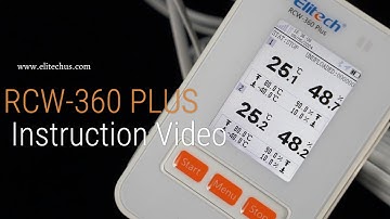 Elitech Wireless Data Logger RCW-360 PLUS Instruction Video