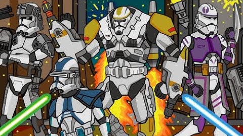 Clones in Revenge of The Sith...