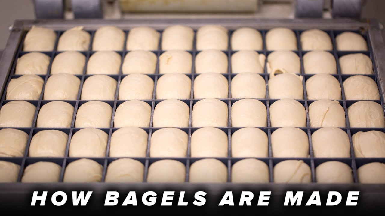 How Bagels Are Made • Tasty