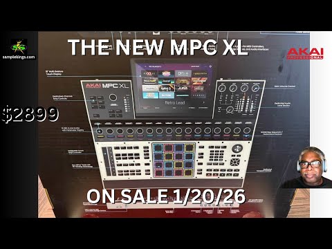 NEW AKAI MPC XL ON SALE ON 1/20/26