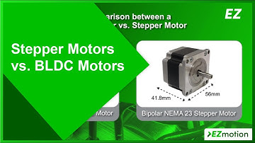 Stepper Motors vs. BLDC Motors