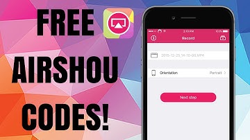 How to get free easy AirShou CODES!