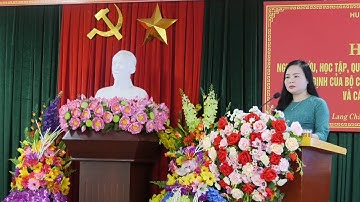 Cụm số 1 nghiên cứu học tập, quán triệt các Nghị quyết, Chỉ thị, kết luận, Quy định của Bộ Chính trị