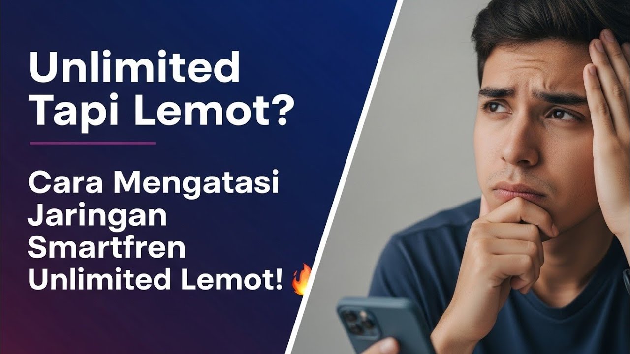Cara Mengatasi Jaringan Smartfren Unlimited Lemot