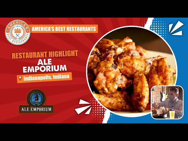 America's Best Restaurants Stops By Ale Emporium In Indianapolis, Indiana class=