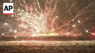 Fireworks Display Goes Wrong In Japan As Boats Catch Fire