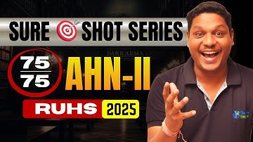 🚨 RUHS 4th Sem AHN-II : Imp Questions BSc Nursing Exam 2025 | AHN-II में 75/75 मार्क्स पक्के! 🔥