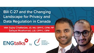Changing Landscape of Privacy and Data Regulation in Canada | Sujoy Chatterjee & Safayat Moahamad