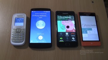 Over the Horizon Incoming call&Outgoing call at the Same Time Samsung Galaxy S2+1200m +Nexus 5+HTC