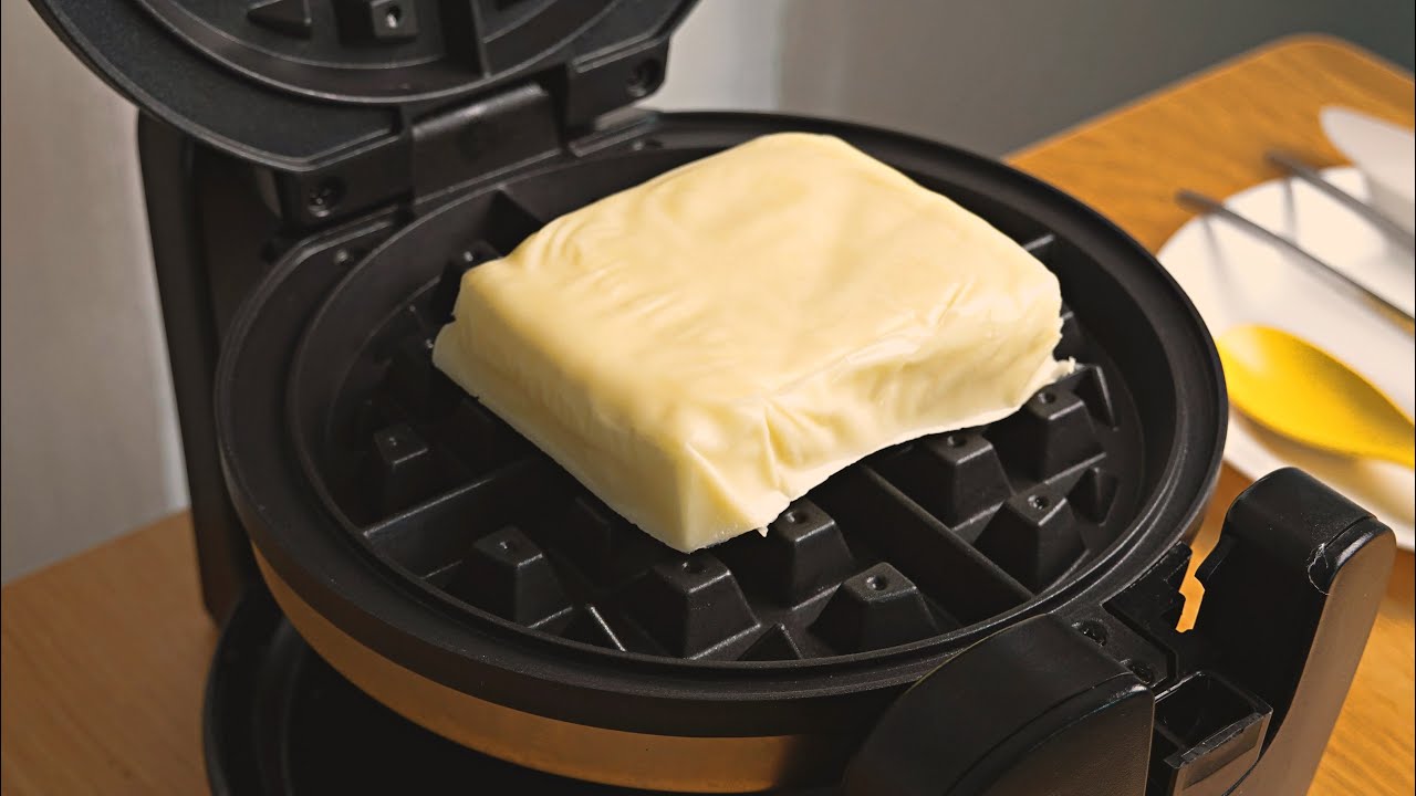 Waffle VS Cheese | Waffle ASMR |