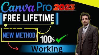 How To Get Canva Pro Lifetime Free 2023|Canva pro free|New method 2023