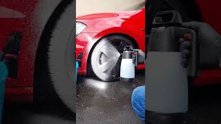 Deep clean wheels VW Golf R #satisfyingvideo #carwash #autodetailing #cardetailing #golfr  #vwgolfr