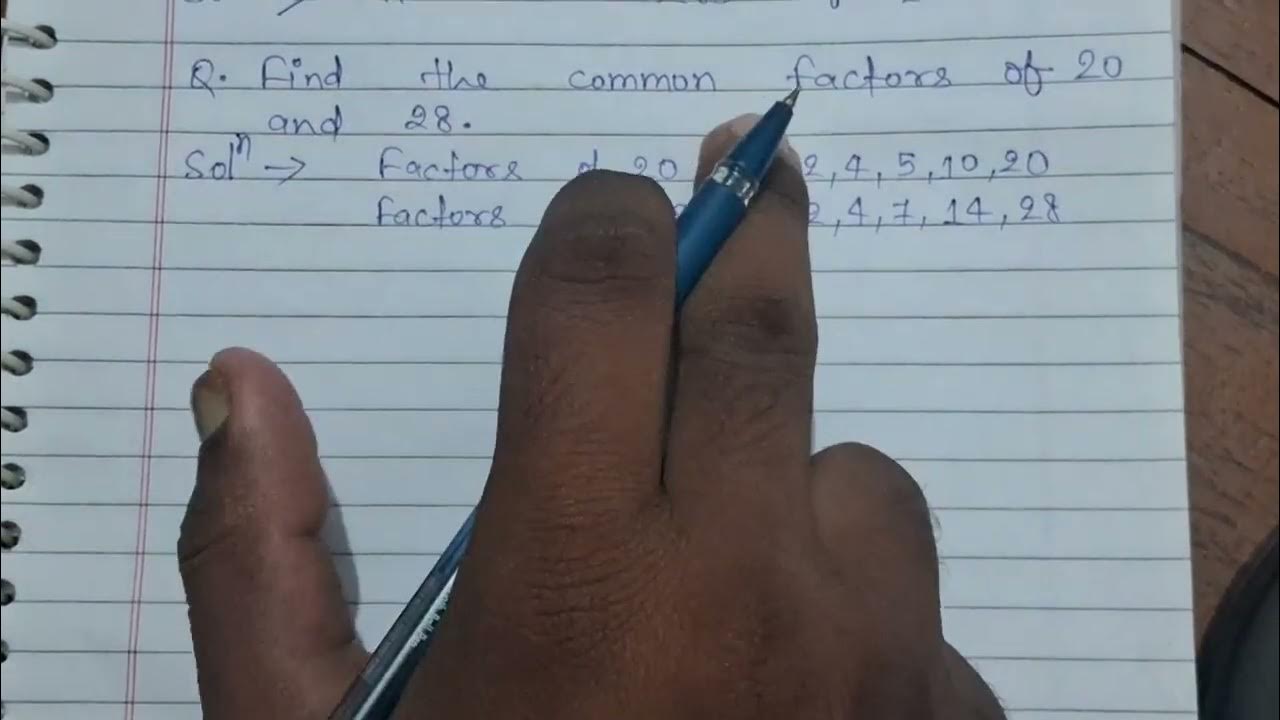 class-6-maths-basic-maths-find-the-common-factors-of-20-and-28