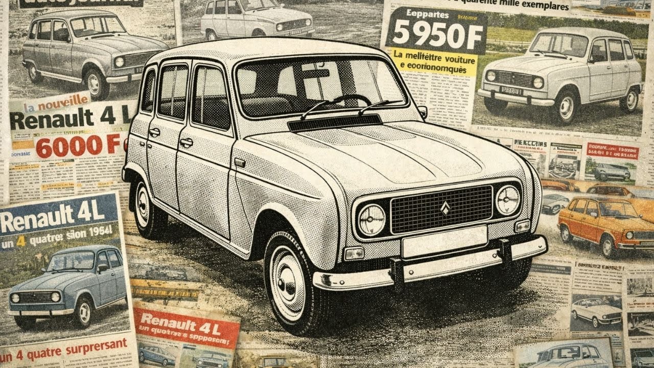 NOREV Renault 4L 1966 Bleu Français – Miniature Échelle 1/18 – Collection
