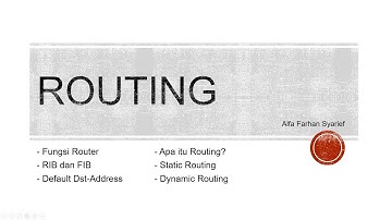 Belajar Jaringan Chapter 3 - Routing