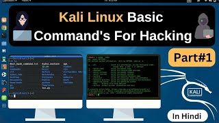 Kali Linux Basic to Advance Command's for Hacking pentesting in Hindia #KaliLinux