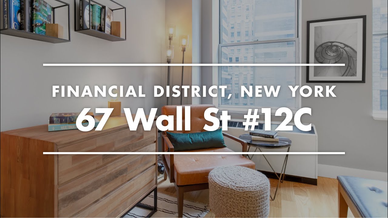 NYC Apartment Tour Furnished Rental in FiDi, New York YouTube