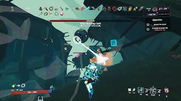 (Risk of Rain 2) Alloy Worship orbits around Solus Unit