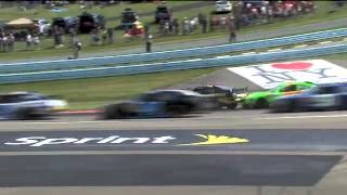 2012 Zippo 200 - Danica Patrick / Ryan Truex Crash
