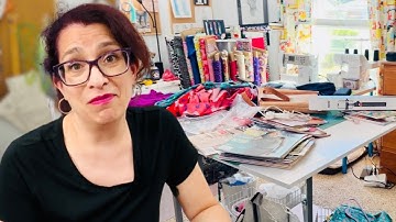 Sewing Room Reset: Creative Chaos, Unfinished Projects & How I Organize