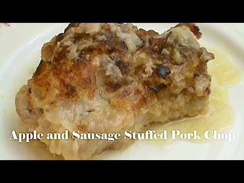 Cooking From Scratch: Apple and Sausage Stuffed Pork Chop