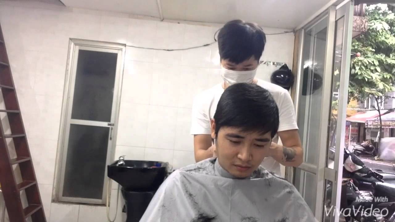 Kiểu Tóc Mullet Bám Đuổi  Kĩ Thuật Cắt Tóc Bám Bằng Kéo  Ng  Tuấn Barber  17  YouTube