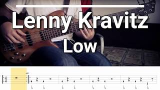 Lenny Kravitz - Low [TABS] bass cover