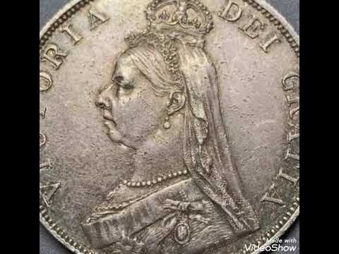 1889 Rare coin Queen victoria coin value worth money rare.