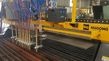 Máy cắt CNC Plasma/ Máy cắt pha băng lắp đặt tại Công ty Cổ phần Cơ khí Xây dựng AMECC