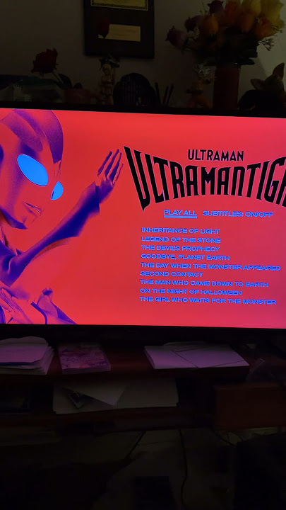 Ultraman Tiga DVD Menu 1 ! #ultramantiga