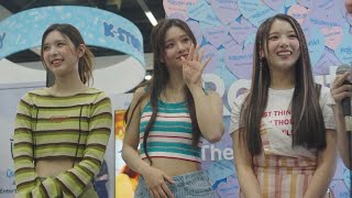 [KCON 2023 LA] NMIXX On Dream Drama Roles, Superpowers, And More At Viki K-Drama Cafe