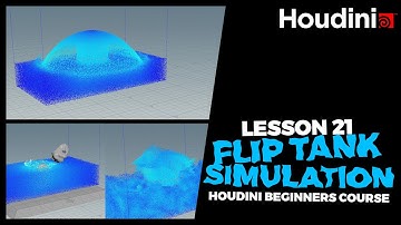 Master Flip Tank Simulations with Houdini | Lesson 21