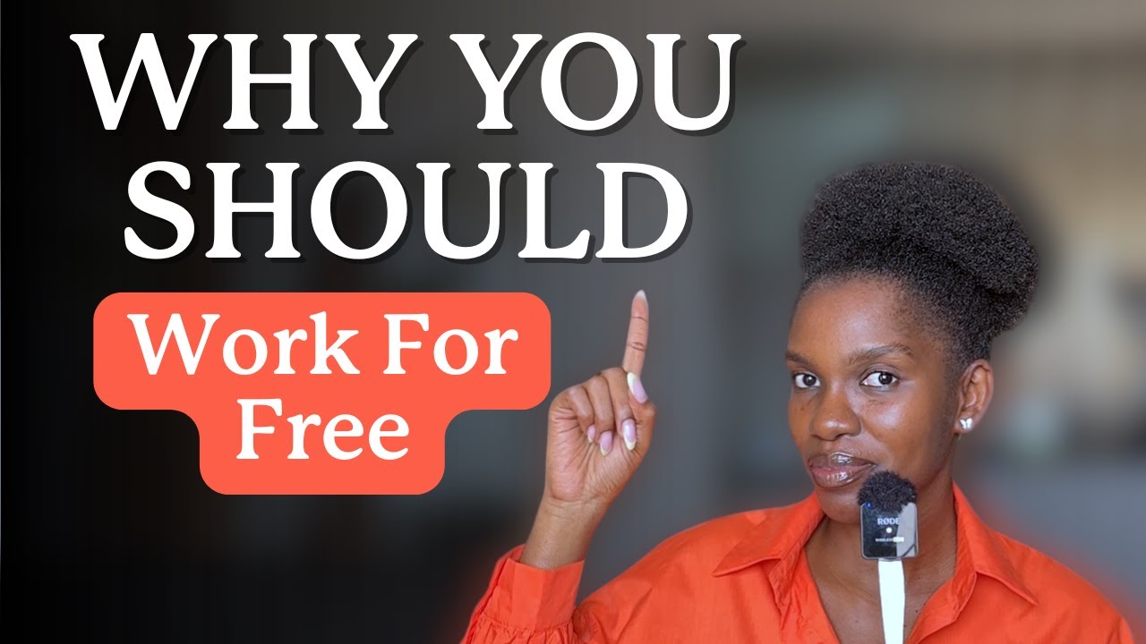 Why You Should Work For Free If You Are Looking For A Remote Job💼 - YouTube