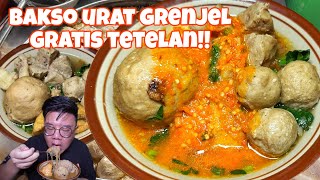 KEBANGETAN!! BAKSO URAT GRENJEL DI SINI BIKIN KETAGIHAN..