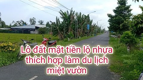Bán Đất Mặt Tiền, Lộ Nhựa Xe Tải, Giá 1,1 Tỷ/1000m2, Thới Lai, TP Cần Thơ @nhadatcanthomientay
