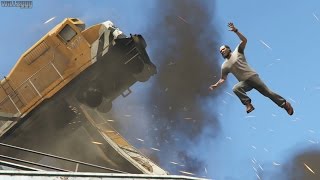 GTA 5 (PS4) - Mission #50 - Derailed [Gold Medal]